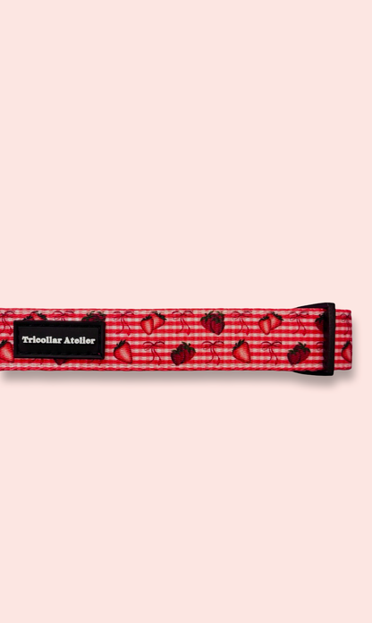 Paws & Berries - Stawberry dog collar