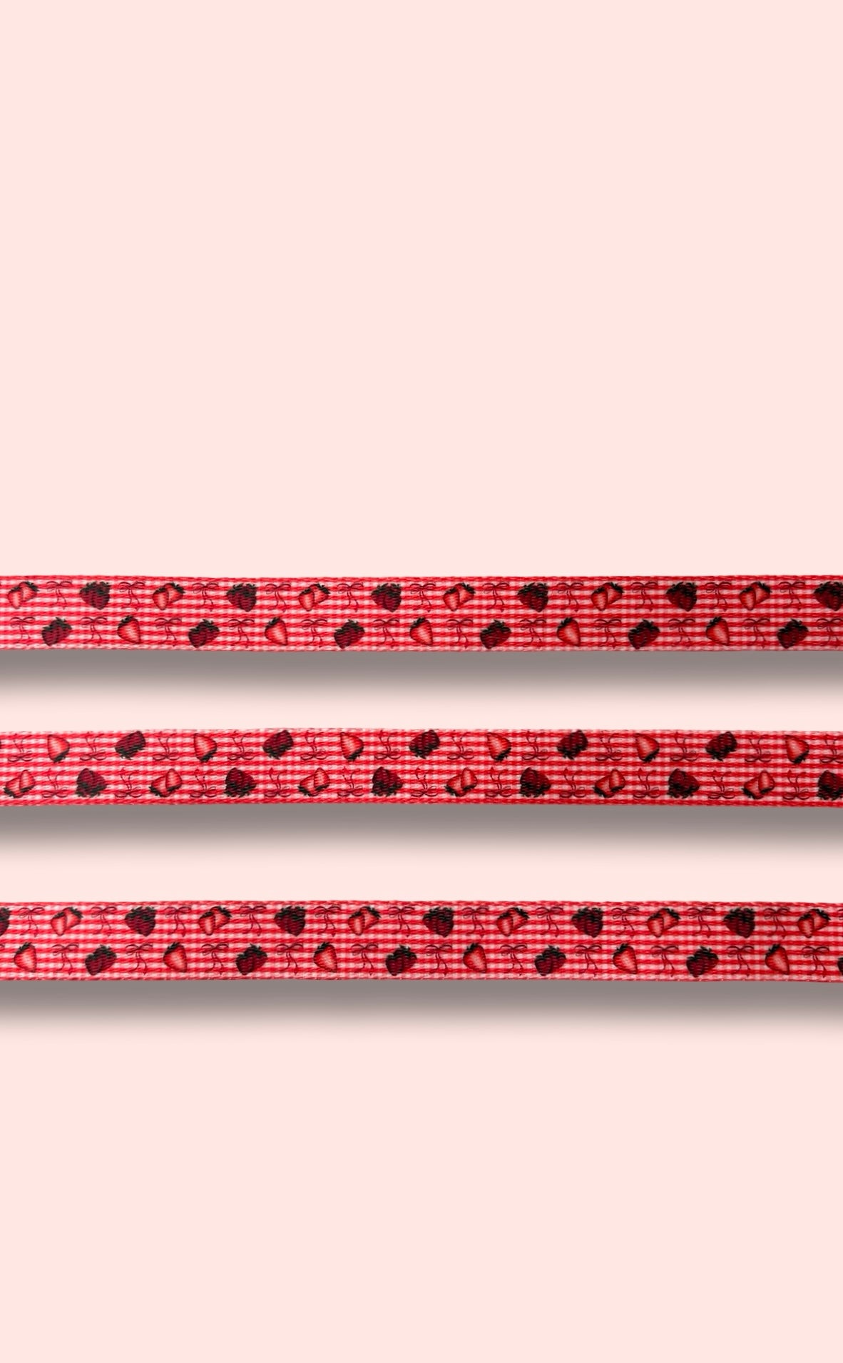 Paws & Berries - Strawberry dog leash
