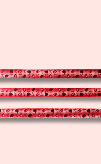 Paws & Berries - Strawberry dog leash